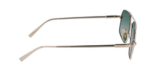Salvatore Ferragamo Sf313s Unisex Gold Geometric Sunglasses