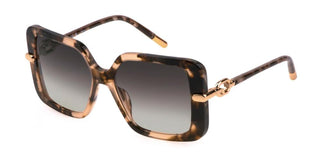 Furla SFU712 unisex Havana Squared Sunglasses