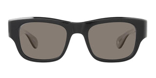 GARRETT LEIGHT SHASTA SUN unisex Black Rectangle Sunglasses