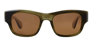 GARRETT LEIGHT SHASTA SUN unisex Green Rectangle Sunglasses