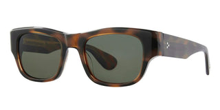 GARRETT LEIGHT SHASTA SUN unisex Havana Rectangle Sunglasses
