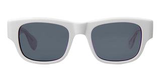 GARRETT LEIGHT SHASTA SUN unisex White Rectangle Sunglasses