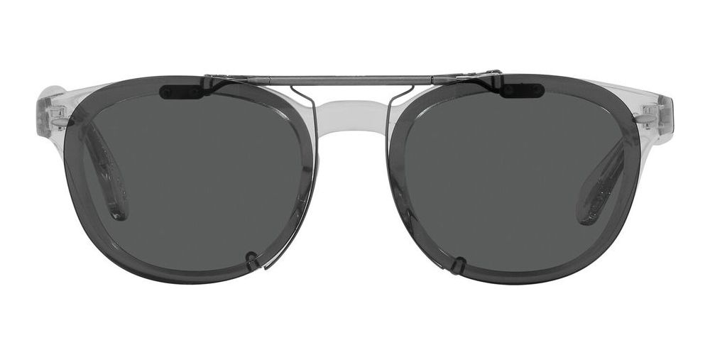 Oliver Peoples Sheldrake Ov 5036 Unisex Silver Eyeglasses