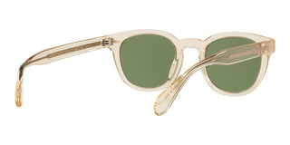 Oliver Peoples SHELDRAKE SUN OV 5036S men Brown Round Sunglasses