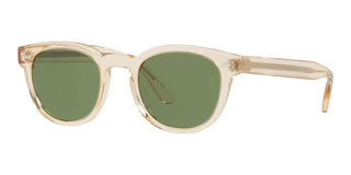 Oliver Peoples SHELDRAKE SUN OV 5036S men Brown Round Sunglasses