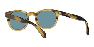Oliver Peoples SHELDRAKE SUN OV 5036S men Brown Round Sunglasses