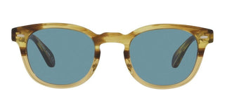 Oliver Peoples SHELDRAKE SUN OV 5036S men Brown Round Sunglasses