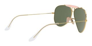 Ray-Ban SHOOTER RB 3138 unisex Gold Pilot Sunglasses
