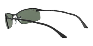 Ray-Ban SIDESTREET RB 3183 unisex Black Sports Sunglasses