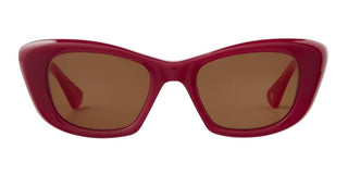 GARRETT LEIGHT SIERRA SUN unisex Red Cat Eye Sunglasses