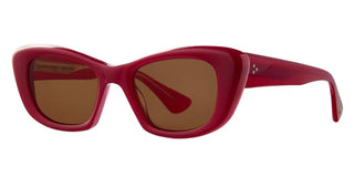 GARRETT LEIGHT SIERRA SUN unisex Red Cat Eye Sunglasses