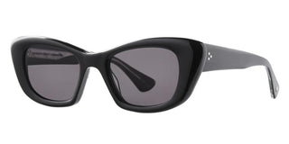GARRETT LEIGHT SIERRA SUN unisex Black Cat Eye Sunglasses