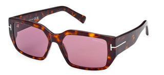 Tom Ford SILVANO-02 FT 0989 unisex Havana Geometric Sunglasses