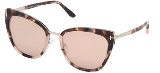 Tom Ford SIMONA FT 0717 unisex Pink Cat Eye Sunglasses
