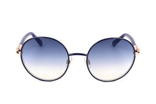 Swarovski Sk0260 Unisex Blue Round Sunglasses