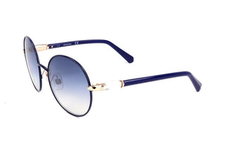 Swarovski Sk0260 Unisex Blue Round Sunglasses