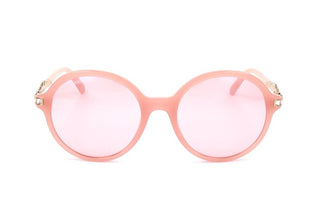 Swarovski Sk0264 Women Pink Round Sunglasses