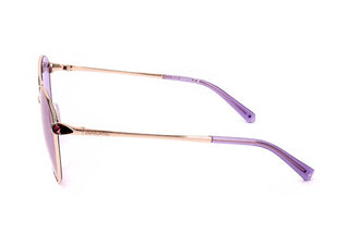 Swarovski Sk0286 Women Rose Gold Pilot Sunglasses
