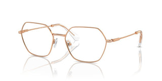 Swarovski Sk1011 Women Rose Gold Geometric Eyeglasses