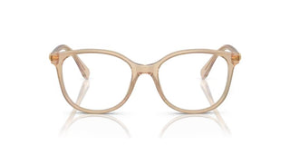 Swarovski Sk2002 Women Brown Squared Eyeglasses