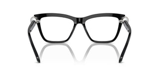 Swarovski Sk2021 Women Black Squared Eyeglasses