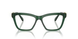 Swarovski Sk2021 Women Green Squared Eyeglasses