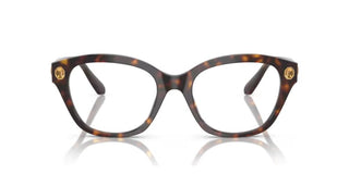 Swarovski SK2038 women Havana Squared Eyeglasses