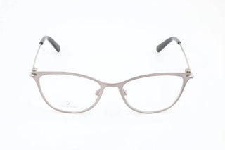 Swarovski Sk5246 Unisex Black Geometric Eyeglasses