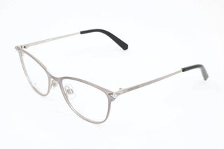 Swarovski Sk5246 Unisex Black Geometric Eyeglasses