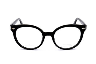 Swarovski Sk5272 Women Black Round Eyeglasses