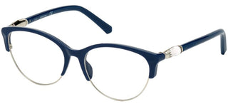 Swarovski SK5338 women Blue Cat Eye Eyeglasses