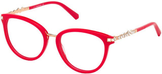 Swarovski SK5344 women Red Geometric Eyeglasses