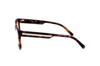 Swarovski Sk5392 Women Havana Cat Eye Eyeglasses