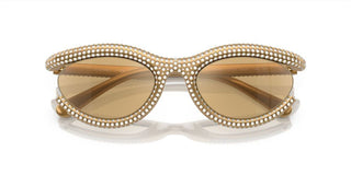 Swarovski SK6006 women Gold Squared Sunglasses