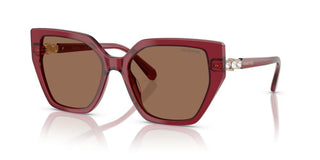 Swarovski SK6016 women Red Butterfly Sunglasses