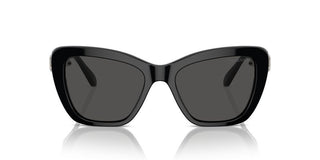 Swarovski Sk6018 Women Black Cat Eye Sunglasses