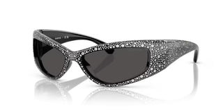 Swarovski SK6027 women Black Squared Sunglasses