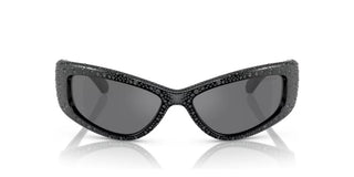 Swarovski SK6027 women Black Squared Sunglasses