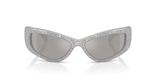 Swarovski SK6027 women Grey Squared Sunglasses