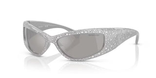 Swarovski SK6027 women Grey Squared Sunglasses