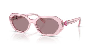 Swarovski SK6028 women Pink Squared Sunglasses