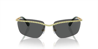 Swarovski SK7001 women Gold Squared Sunglasses