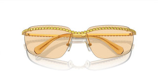 Swarovski SK7001 women Yellow Squared Sunglasses
