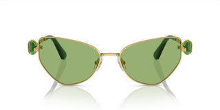 Swarovski Sk7003 Women Gold Cat Eye Sunglasses