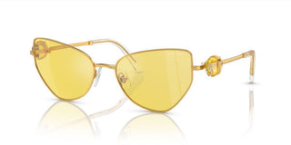 Swarovski Sk7003 Women Gold Cat Eye Sunglasses