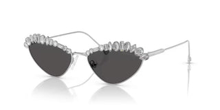 Swarovski SK7009 women Silver Cat Eye Sunglasses