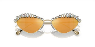 Swarovski SK7009 women Gold Cat Eye Sunglasses