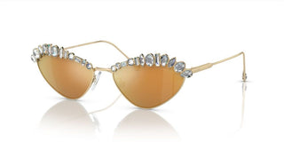 Swarovski SK7009 women Gold Cat Eye Sunglasses