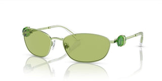 Swarovski SK7010 women Green Squared Sunglasses