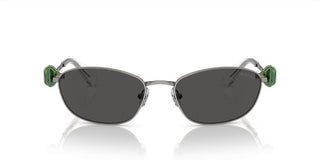 Swarovski SK7010 women Ruthenium Squared Sunglasses